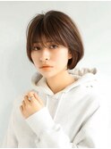 [ANDREY]グレーベージュ/レイヤーロング/前髪パーマ黒髪カタログ