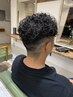 <メンズ限定>カット＋パーマ　※再来のお客様のみ