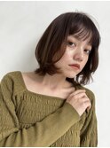 顔まわりレイヤー / くびれボブ