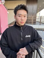 アイズ 海老名(AIZU) スパイキーショート アップバング ボックスショート