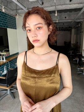 クオン 今泉(quon) 【quon】ショートパーマ -天神 今泉 薬