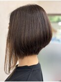 20代30代40代50代　ヘアカラー【SEASON＋尾藤】前下がりボブ1C