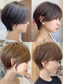 ビュー トウキョウ(VIEW TOKYO)の写真/《SNSで超話題の似合わせカット》ショート/ボブデビューの方多数◎抜群のカット技術で多彩なショートヘア♪