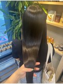ロング/縮毛矯正/10代20代30代/姪浜