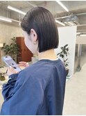 ミニボブ×透明感カラーT31