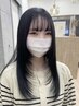 小顔カット+艶カラー+縮毛矯正(大宮)