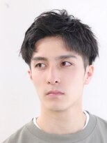 ラヴィズムバイフィフス 大宮店(LUVISM by fifth)&nbsp;波巻きスパイラルパーマツーブロックツイストパーマメンズヘア