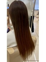 スタイル 横浜(STYLE)&nbsp;エクステンション/ブラウングラデーション長さだし/エクステ