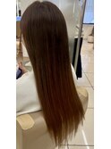 エクステンション/ブラウングラデーション長さだし/エクステ