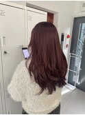ラベンダーカラー×レイヤーカット×モテカラー