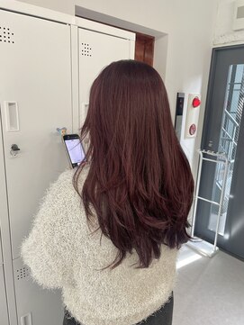 ヌーヴェル(nouvelle) ラベンダーカラー×レイヤーカット×モテカラー