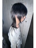 メンズカットデザインカットレイヤーシャギーカットマレット