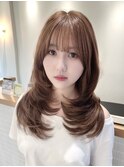 ワンホンレイヤー/ブリーチ無しベージュ