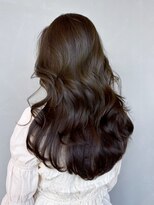 アイティーバイアルバム 八王子店(IT by ALBUM)&nbsp;ロングおくれ毛韓国ヘア前髪カット美髪_ba553333