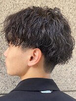 ジーニー 新百合ヶ丘(Genie) ダークアッシュニュアンスパーマ韓国マッシュベリーショート