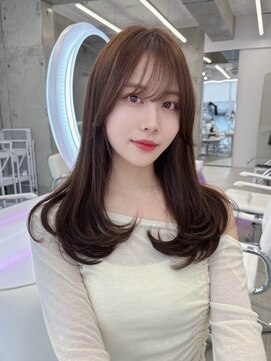 アイヴィ 表参道(IVY) 上品可愛い◇韓国くびれヘアショコラグレージュ