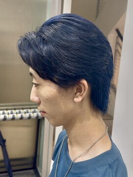 リベル(LIBER) ディープブルー/ブリーチカラー/メンズカラー