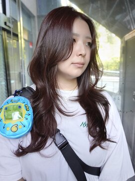 デコ(DECO) 肌に馴染むワインレッド× 韓国ハイレイヤー