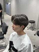 テクト バイアッシュ 吉祥寺店(Tect by Ash)&nbsp;刈り上げなしニュアンスパーマセンターパートカルマパーマ