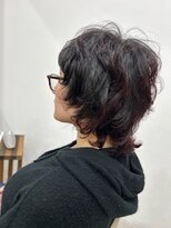 プラグ(Plug) マレットヘアレイヤー似合わせカットくせ毛多毛20代30代前髪あり