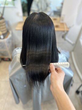 ブルーブラックストレート