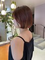 ベック ヘアサロン(BEKKU hair salon)&nbsp;オレンジカラーの柔らかボブ[カット/カラー/ショート/髪質改善]