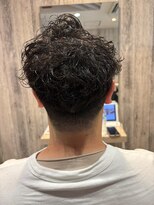 エヌアンドエー せんげん台店(N&A) 無造作スパイラルパーマの刈り上げショート