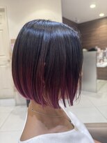 アッシュ 元住吉店(Ash)&nbsp;ミニボブ×グラデーションカラー