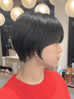 ロンドアジュール 横浜(Lond azur) @ ハッシュカット/ショートウルフカット/ショートボブ/前髪/横浜