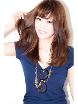 ブルーフェーセス 表参道(blue faces) ミルキーブラウンonハイライト