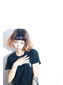 【奈良/inni hair】マチルダボブ 外国人風