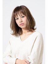 アース 会津若松店(HAIR&MAKE EARTH)&nbsp;大人の抜け感ミディアム【EARTH会津若松店】