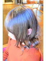 ピースリーヘア バイ カーサ(peathree.hair by CASA)&nbsp;ダークアッシュ×スモーク