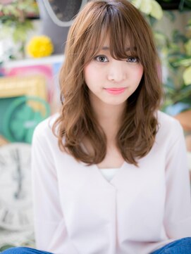 カバーヘア イヴ 戸頭店(COVER HAIR EVE) *EVE戸頭*アシンメトリーなエアリーロングで美人顔b