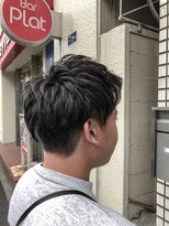 グルーマーズトウキョウ(GROOMER/S TOKYO)&nbsp;メンズショート×パーマ【HOMME HAIR ZERO伊藤】