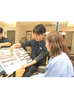 パーソナルカラー診断を活用して一人ひとりに合ったヘアカラーをご提案◎素敵カラーで周りからの印象もUP!