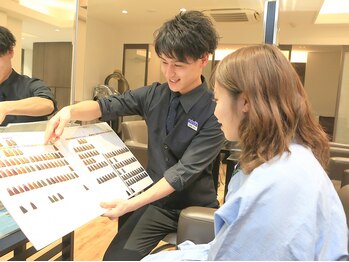 ゼル 新越谷店 ZELEの写真/パーソナルカラー診断を活用して一人ひとりに合ったヘアカラーをご提案◎素敵カラーで周りからの印象もUP!