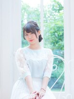 オーブ ヘアー ビーヴ 調布店(AUBE HAIR beve)&nbsp;好感度ＵＰ♪上品な編み込みセットアップ