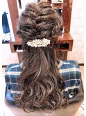 ルーズヘアセット