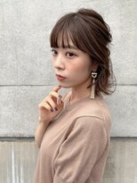 ブルームス(Bloom's)&nbsp;【Bloom's】外ハネボブこなれハーフアップ（スズキ　マリ）