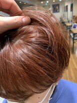 ノラキチジョウジ(NORA KICHIJOJI)&nbsp;#耳かけショートカット#オレンジヘア