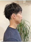 スパイラルパーマ