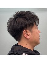 メンズヘアサロン トーキョー(Men's hair salon TOKYO.) くせ毛風ふんわりパーマスタイル