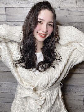 ニスル 上尾店(NISURU) 似合わせカット/大人ガーリー/ダークアッシュ/着物/上尾/上尾駅