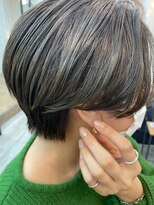 ナンバー イル デュッカ 札幌(N° il duca)&nbsp;大人かわいいくびれミディーラベンダーインナーカラー