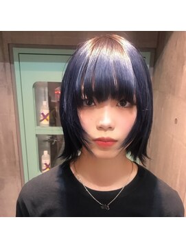 インク 渋谷(INK.) ボブ/フェザーバング/大人かわいい/グラデハイライト[渋谷]