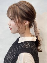 ガーデントウキョウ(GARDEN Tokyo) アレンジしても可愛いおくれ毛カット/顔まわりカット/ヘアセット