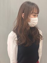 トップヘアー 総社店(TOP HAIR)&nbsp;なみなみウェーブ抜け感ヘア _ 透けバング