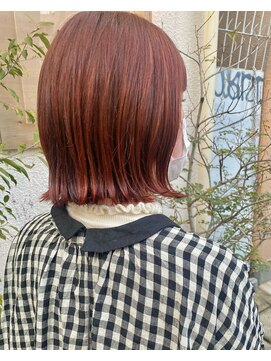 アンカー(ANCHOR) ハイライト×チェリーレッドカラー