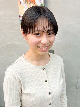 トゥコ(tuco) マッシュショート　丸みショート　シースルーバング